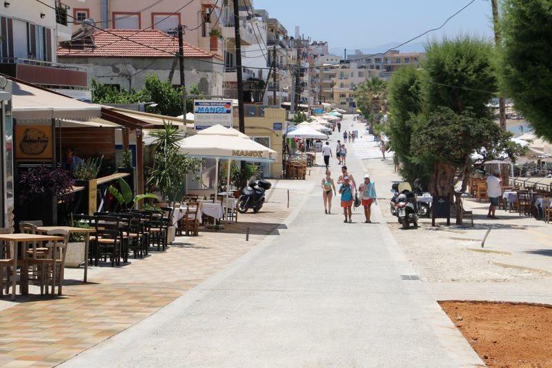 Sofia City Beach Apt. Nea Chora Chania Ханья Экстерьер фото